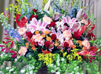 スタンド花 252 ￥24,500(税抜)