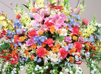 スタンド花 253 ￥24,500(税抜)